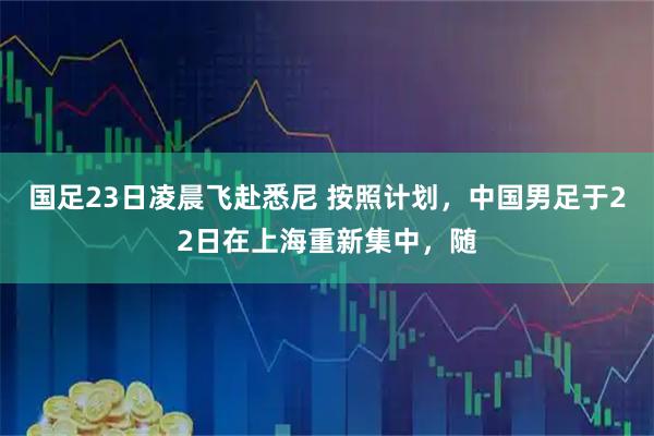 国足23日凌晨飞赴悉尼 按照计划，中国男足于22日在上海重新集中，随